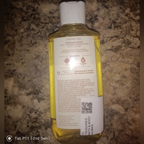 Bath & Body Works Cinnamon Donut Swirl Shower Gel. New. - Picture 3 of 5